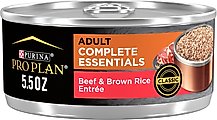 Purina Pro Plan Savor Adult Classic Beef & Brown Rice Entree Canned Dog Food, 5.5-oz, case of 24
