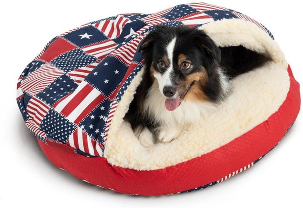 Snoozer Pet Products Round Indoor Outdoor Cozy Cave Dog Bed, Multiple Colors, Small slide 1 of 2