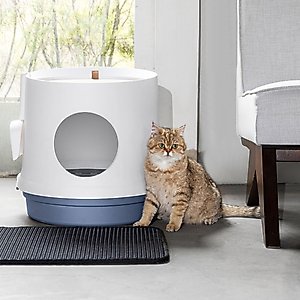 Hanamya Cat Litter Box with Scoop & Scratcher