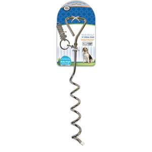 Four Paws Walk-About Spiral Tie-Out Stake
