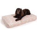 Snoozer Pet Products Rectangle Indoor Outdoor Bed, Blush Pink, Small