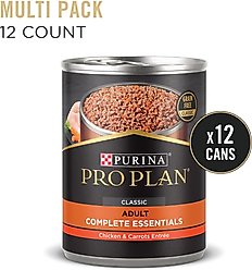 Purina Pro Plan Savor Adult Grain-Free Classic Chicken & Carrots Entree Canned Dog Food, 13-oz, case of 12 slide 2 of 9