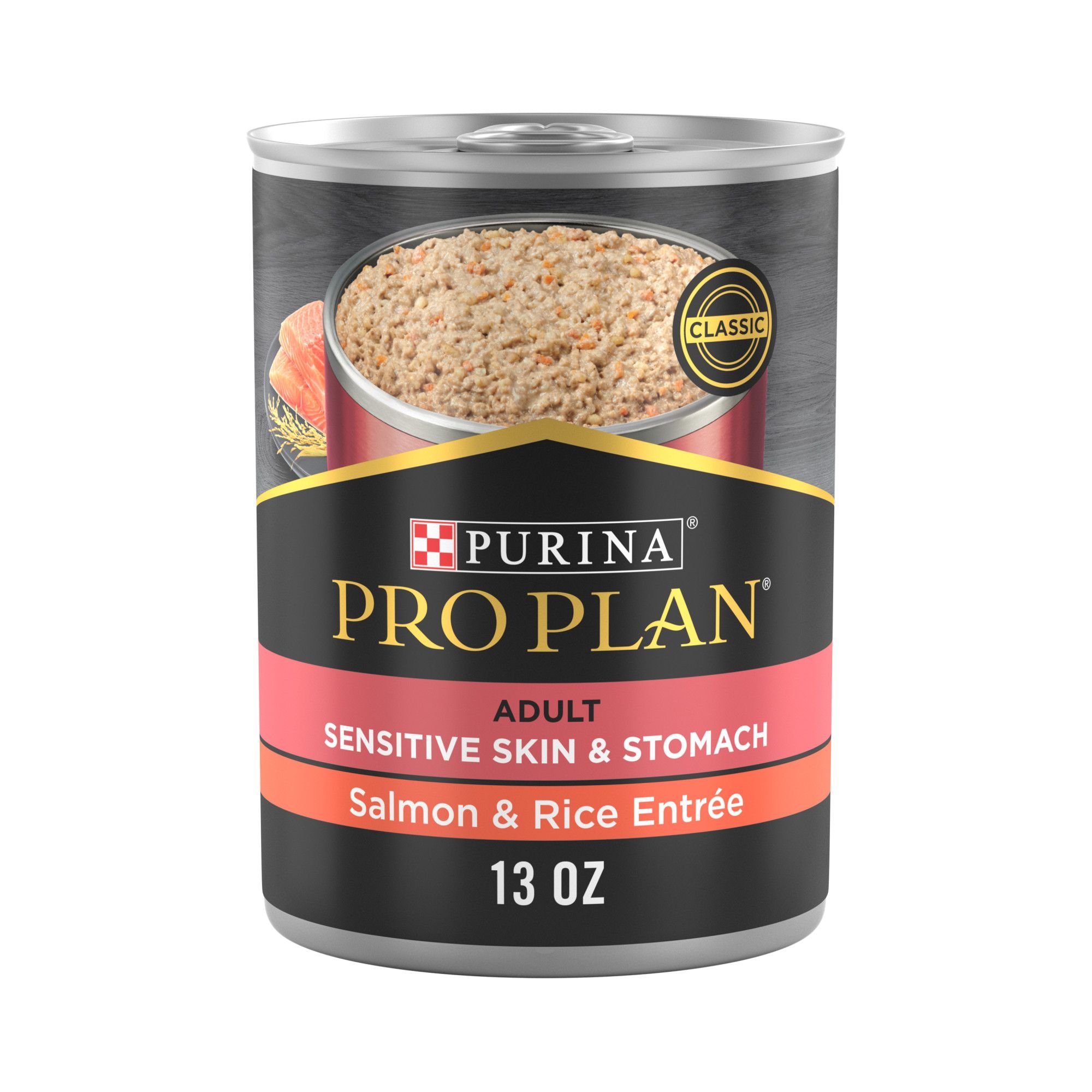 PURINA PRO PLAN Sensitive Skin & Stomach Wet Dog Food Pate Salmon ...