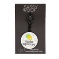 Sassy Woof Main Squeeze Dog Collar Tag, Yellow