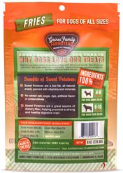 Gaines Family Farmstead Sweet Potato Fries Grain-Free Dog Treats, 8-oz bag slide 2 of 4