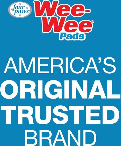 Four Paws Wee-Wee Gigantic Dog Training Pads, 18 count