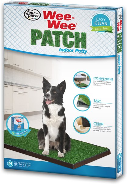 Four Paws Wee-Wee Dog Grass Patch Tray, Medium, 3 count slide 1 of 6