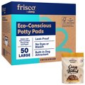 Frisco Eco-Conscious Training & Potty Pads, 22 x 23-in, 50 count + American Journey Peanut Butter Recipe Dog Treats