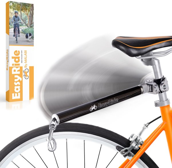 Malabi Carbon Fiber Bicycle Attachment Rotating Dog Bike Leash slide 1 of 10