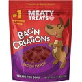 Meaty Treats Bac'n Creations Bacon Flavor Dog Treats, 40-oz bag