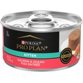 Purina Pro Plan Kitten Classic Salmon & Ocean Fish Entree Canned Cat Food, 3-oz, case of 24