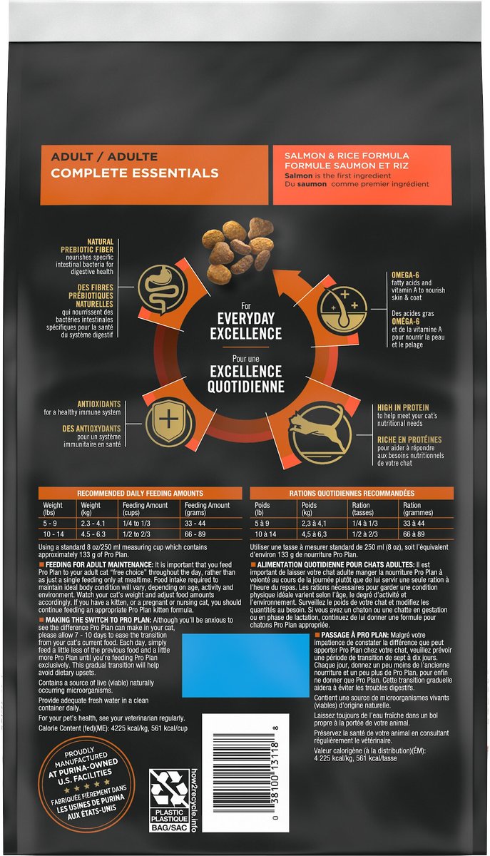 Purina Pro Plan True Nature Trout & Rice Recipe Dry Cat Food