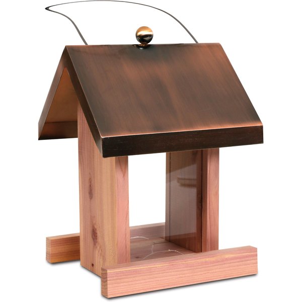 PENNINGTON Earth Smart Recycled Ecozebo Bird Feeder, Green - Chewy.com