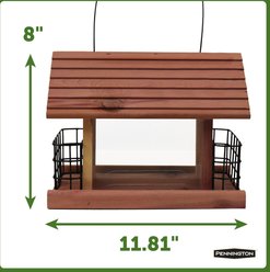Pennington Cedar Grand Snack Shack Bird Feeder slide 2 of 9