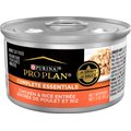 Purina Pro Plan Adult Chicken & Rice Entree in Gravy Canned Cat Food, 3-oz, case of 24