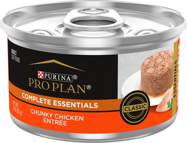 Purina Pro Plan Complete Essentials Classic Chunky Chicken Entree Adult Wet  Cat Food