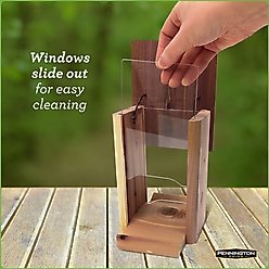 Pennington Pride Cedar Bin Bird Feeder slide 2 of 9