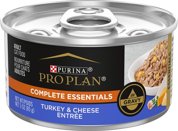 PURINA PRO PLAN High Protein Turkey Cheese Entree in Gravy Wet