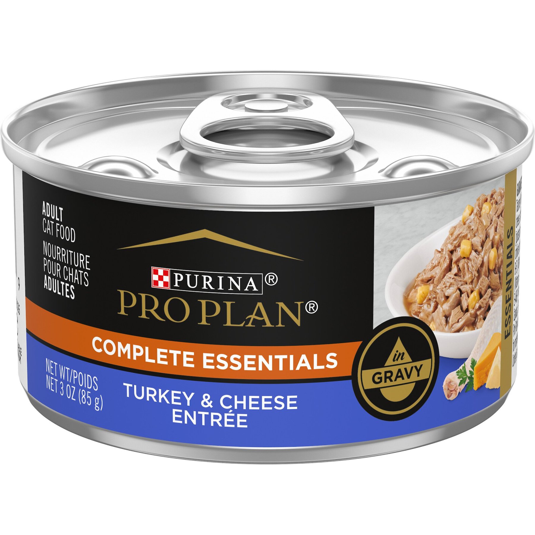 PURINA PRO PLAN High Protein Turkey Cheese Entree in Gravy