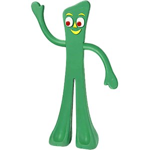 Multipet Gumby Rubber Dog Toy, Gumby, Rubber