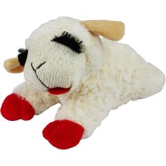 Multipet Lamb Chop Squeaky Plush Dog Toy, Regular