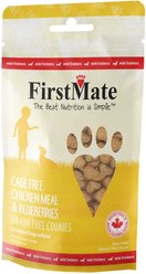 Firstmate Cage Free Chicken Meal & Blueberries Mini Trainer Grain-Free Dog Treats, 8-oz bag