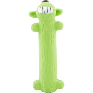 Multipet Loofa "Ruff" Latex Squeaky Dog Toy, Color Varies
