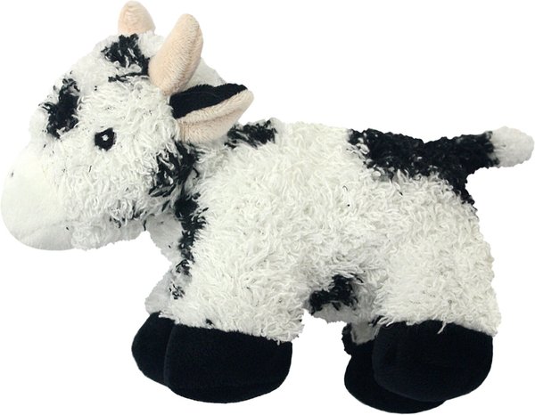 MULTIPET Look Who s Talking Cow Plush Dog Toy Chewy