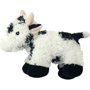 Multipet Look Who's Talking Cow Plush Dog Toy
