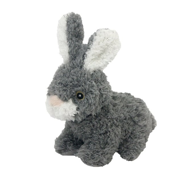 MULTIPET Look Who's Talking Rabbit Plush Dog Toy