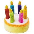 Multipet Musical Birthday Cake Plush Dog Toy