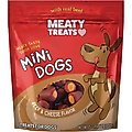 Meaty Treats Mini Dogs Beef & Cheese Flavor Soft & Chewy Dog Treats, 25-oz bag