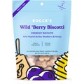Bocce's Bakery Wild Berry Biscotti Biscuits Crunchy Dog Treats, 12-oz bag
