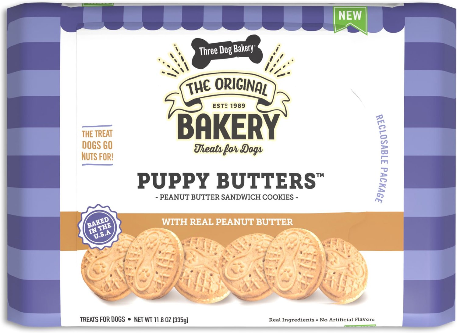 three dog bakery puppy butters