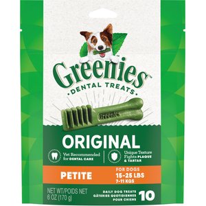 Greenies Petite Dental Dog Treats, 10 count
