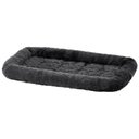MidWest Quiet Time Fleece Dog Crate Mat, Gray, 22-in