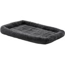 MidWest Quiet Time Fleece Dog Crate Mat, Gray, 30-in