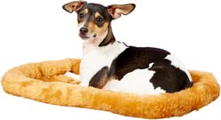 MidWest Quiet Time Fleece Dog Crate Mat, Cinnamon, 22-in slide 1 of 7