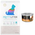 Purina Pro Plan White Meat Chicken & Vegetable Canned Food + PrettyLitter Cat Litter