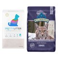 Blue Buffalo Wilderness Chicken Recipe Dry Food + PrettyLitter Cat Litter