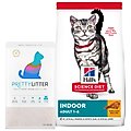 Hill's Science Diet Indoor Chicken Recipe Dry Food + PrettyLitter Cat Litter