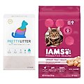 Iams ProActive Health Urinary Tract Health with Chicken Dry Food+ PrettyLitter Cat Litter
