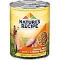 Nature's Recipe Chicken, Rice & Barley Recipe Stew Wet Dog Food, 13.2-oz, case of 12