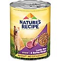 Nature's Recipe Lamb, Rice & Barley Recipe Stew Wet Dog Food, 13.2-oz, case of 12