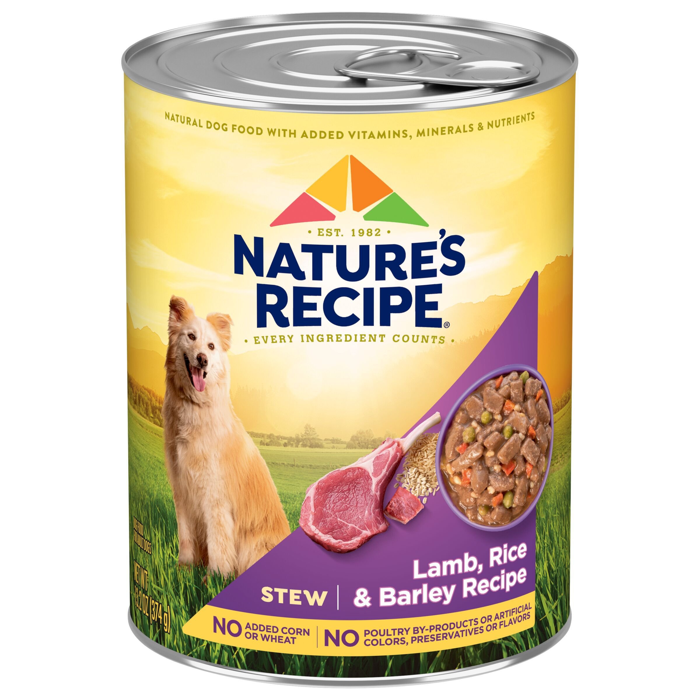 NATURE'S RECIPE Lamb, Rice & Barley Recipe Stew Wet Dog Food Customer ...