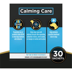 Purina Pro Plan Veterinary Diets Calming Care Liver Flavored Powder Calming Supplement for Dogs, 30 count