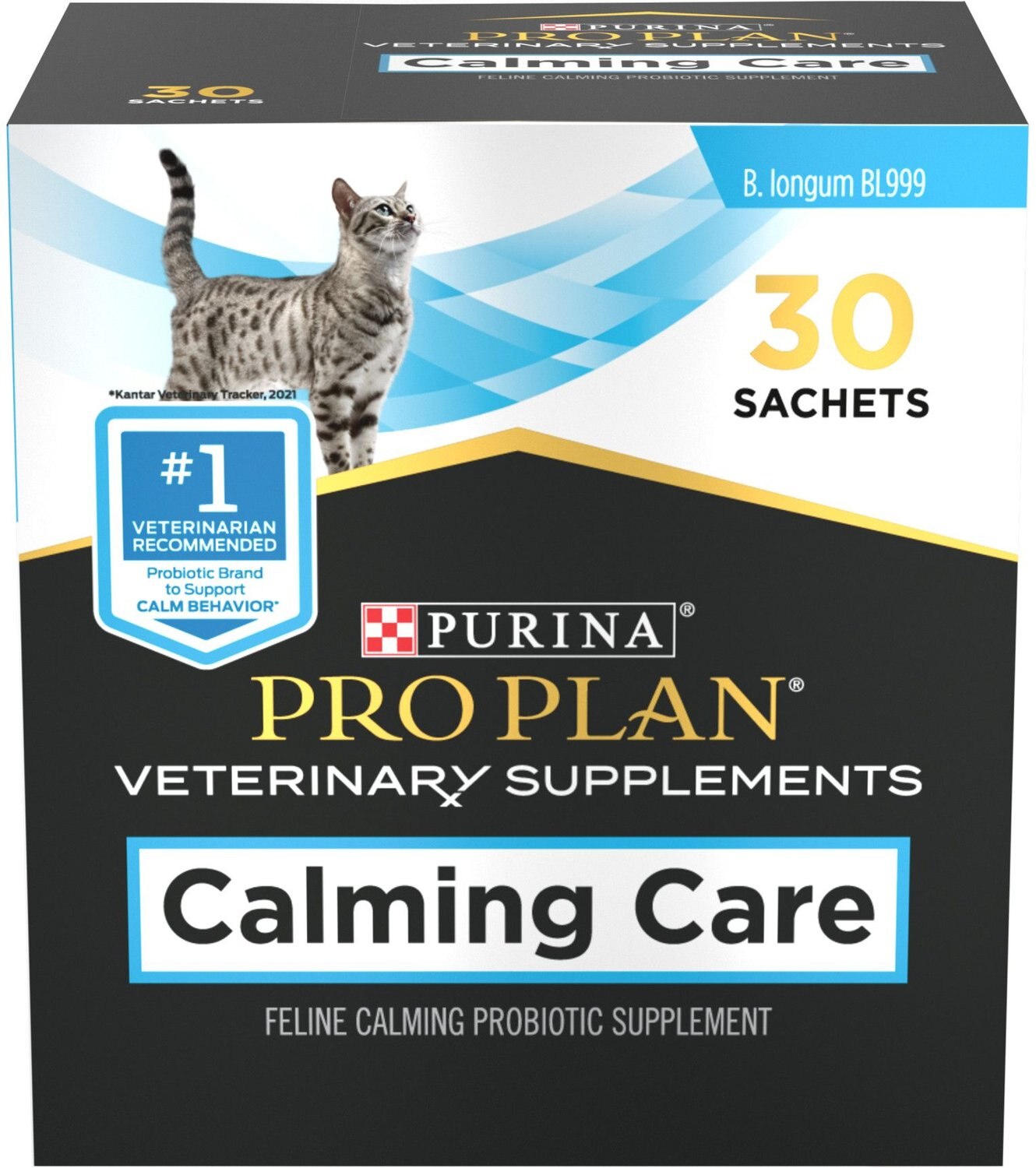 PURINA PRO PLAN VETERINARY DIETS Calming Care Cat Supplement 30 Count 