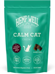 Hemp Well Calming Soft Chew Supplement for Cats, 60 count
