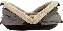 Bear Bear Pet Nest & Go Pet Bed & Carrier, Gray
