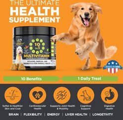 Googipet 10-in-1 Multivitamin Chicken & Vegetable Flavored Soft Chew Supplement for Dogs, 90 count slide 2 of 7